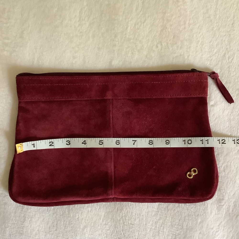 Suede Leather Clutch - Picture 8 of 11